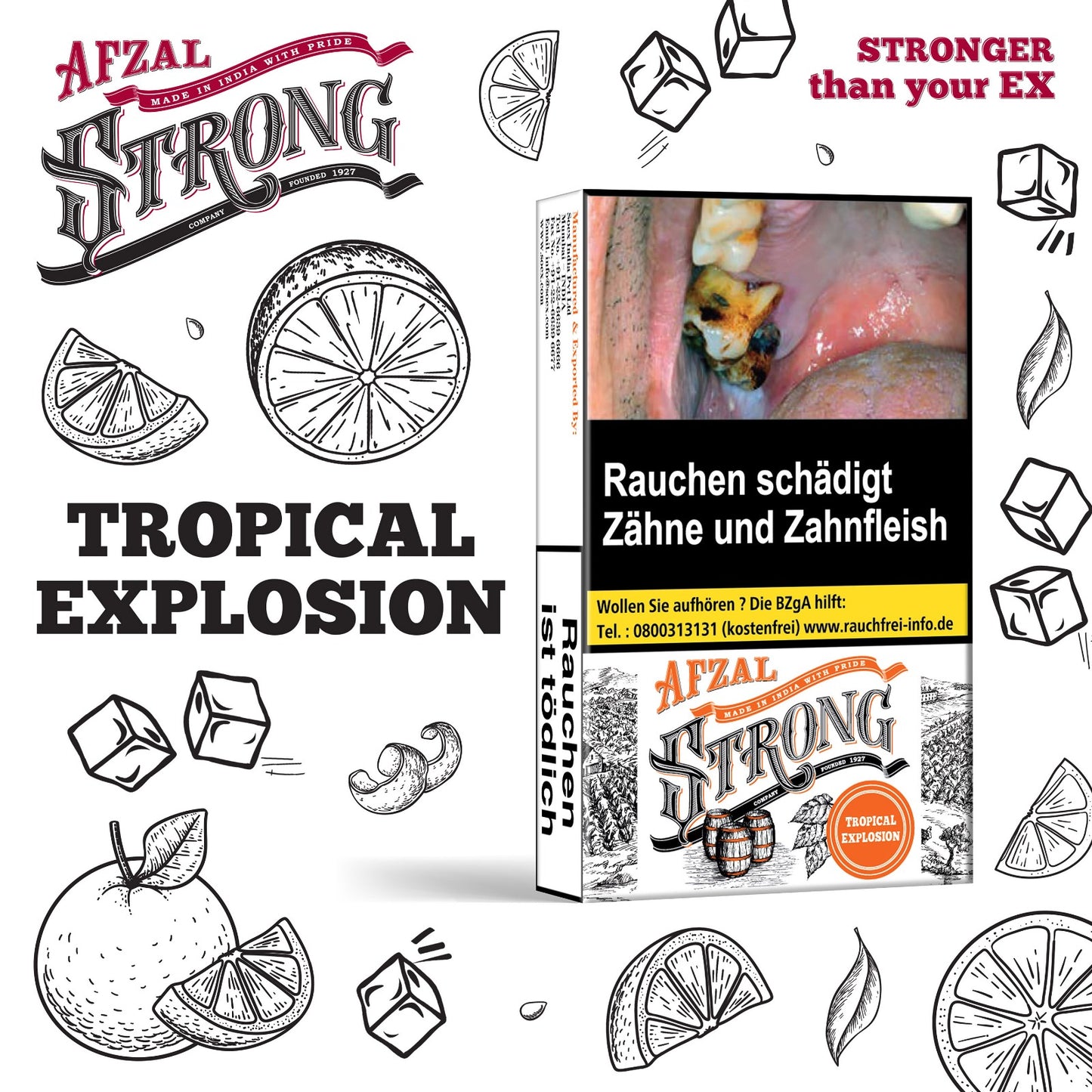 AFZAL STRONG "TROPICAL EXPLOSION" - 20g